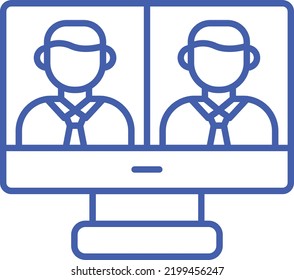 Video Call vector icon. Can be used for printing, mobile and web applications.