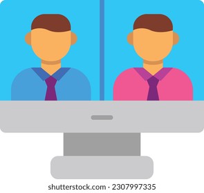 Video Call vector icon. Can be used for printing, mobile and web applications.