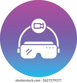 Video Icono de Vector de llamada. Se puede utilizar para aplicaciones de impresión, móviles y de Web.