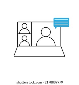 video calls using online communication programs