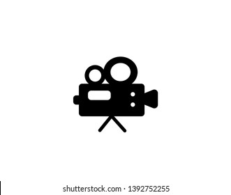 Video Camara Movie Icon - Vector 