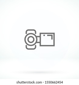 video camera 10 bond icon design vector graphics