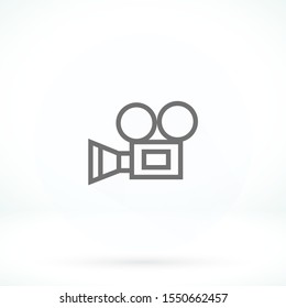 video camera 10 bond icon design vector graphics