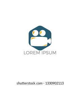 Video Camera abstract logo design. Film or Movie camera logo design.
