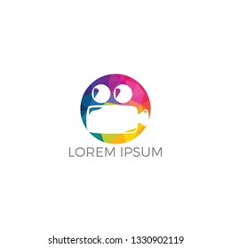 Video Camera abstract logo design. Film or Movie camera logo design.