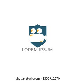 Video Camera abstract logo design. Film or Movie camera logo design.