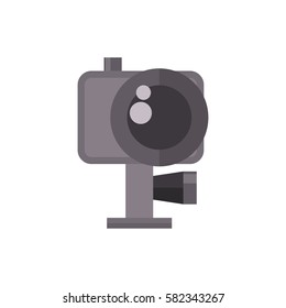 Video camera action camcorder vector illustration.