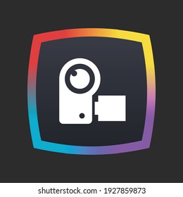 Video Camera - App Icon Button