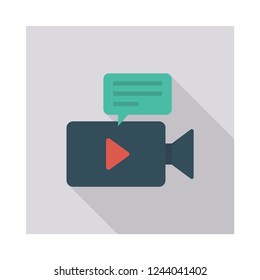 video  camera   bubble  