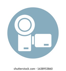 video camera device isolated icon vector illustration design