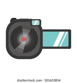 video camera device isolated icon vector illustration design
