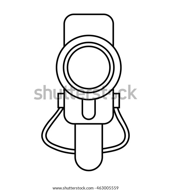 Video Camera Film Handy Icon Vector Stock Vector Royalty Free