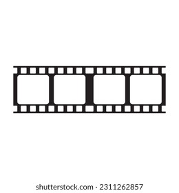 Video Camera Film Tape Reel vector template illustration logo design