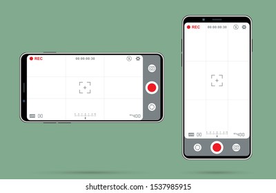 Video camera focusing screen design