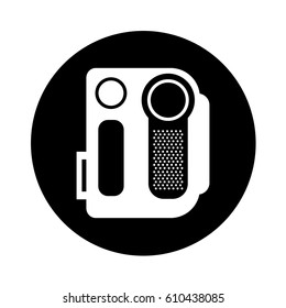 video camera handycam icon vector illustration design