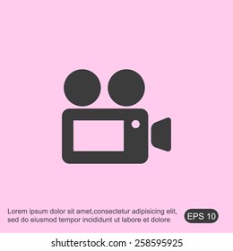 Video camera icon 