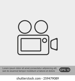 Video camera icon 