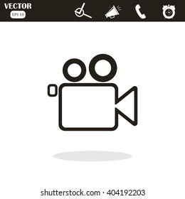 Video camera icon 
