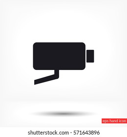 Video camera icon.