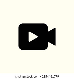 Video Camera Icon. Cinema Camera Icon. Film Camera, Movie Camera Icon. Vector Icon EPS 10