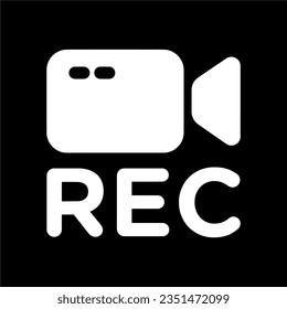Video camera icon. Cinema camera icon. Film camera, Movie camera icon. Vector icon