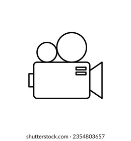 diseño de iconos de cámara de vídeo, diseño de ilustración