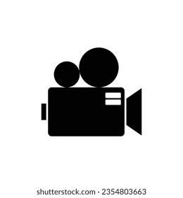 video camera icon design, illustration design