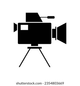 diseño de iconos de cámara de vídeo, diseño de ilustración