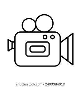 Video Camera Icon Design For Personal And Commercial Use