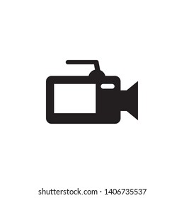 video camera  icon design template. Trendy style, vector eps 10