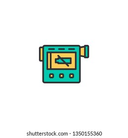 Video Camera icon design. Video icon vector illustration