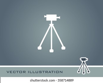 Video Camera Icon. Eps-10.1