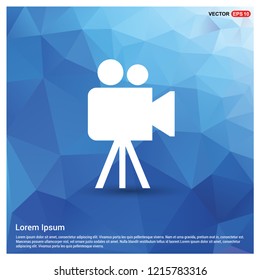 Video Camera Icon - Free vector icon