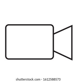 video camera icon illustration design