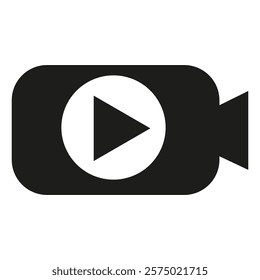video camera icon illustration design