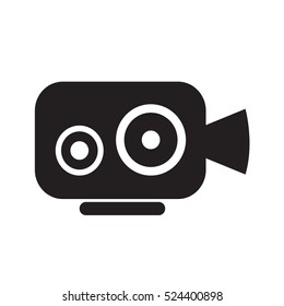 video camera icon illustration design