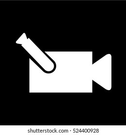video camera icon illustration design