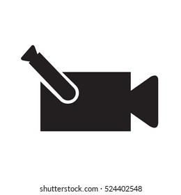 video camera icon illustration design
