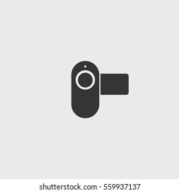 Video camera icon illustration isolated vector sign symbol