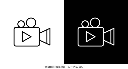 Logotipo del icono de la cámara. conjunto de Vectores de símbolos.
