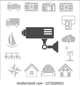 video camera icon. One of set web icons