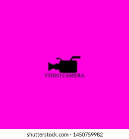 video camera icon sign signifier vector