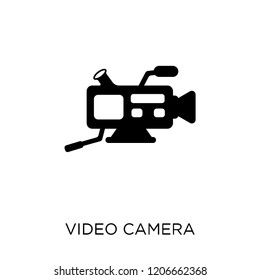 Video camera icon. Video camera symbol design from Electronic devices collection.