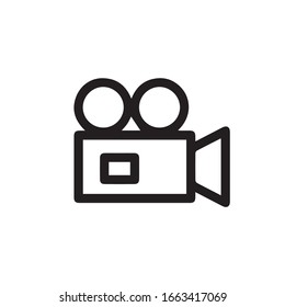 Video Camera Icon Trendy And Modern Placeholder Symbol For Logo, Web, App, UI.