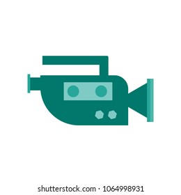 video camera icon vector