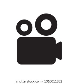 Video camera icon vector