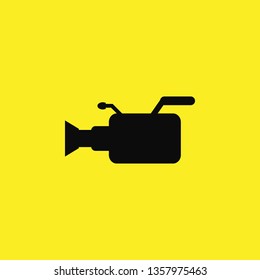 video camera icon vector