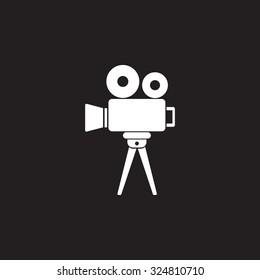 Video camera icon vector