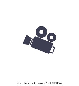 Video camera icon vector