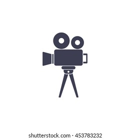 Video camera icon vector